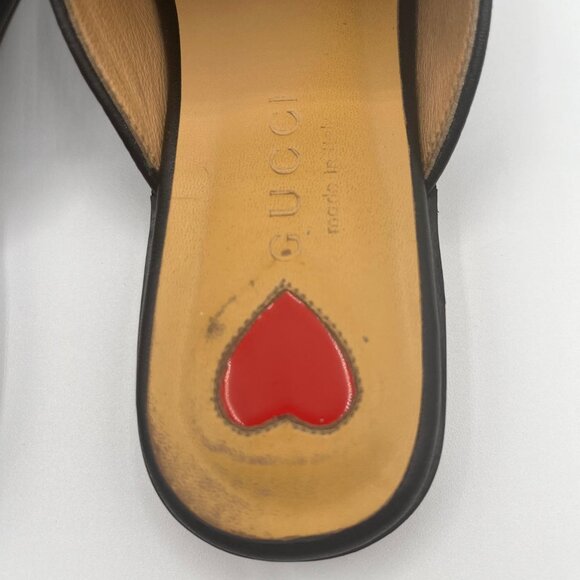 Gucci Princetown Bee Mules Slippers Size EU 36/ US 6 READ - Picture 7 of 16